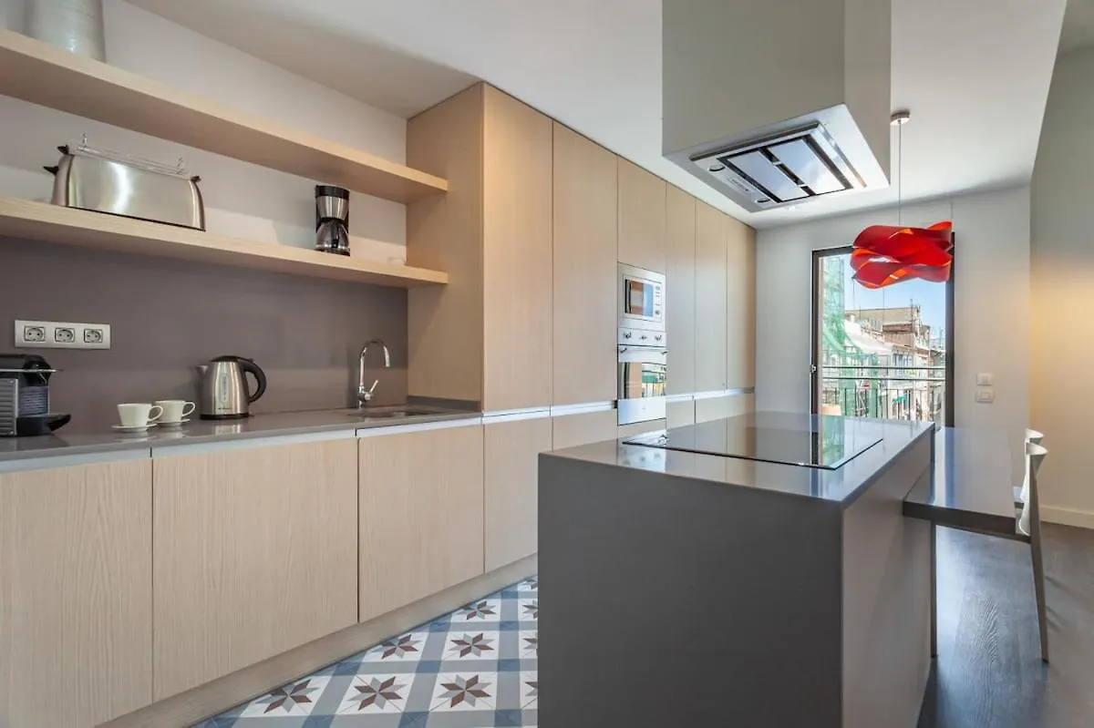Apartmán 3-Bedroom Penthouse With Terrace In Eixample Barcelona Španělsko