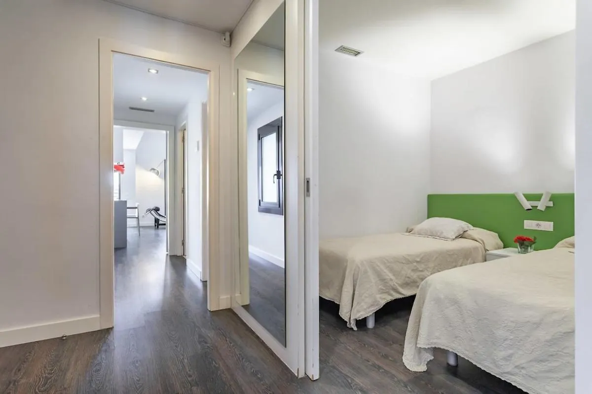 Apartmán 3-Bedroom Penthouse With Terrace In Eixample Barcelona